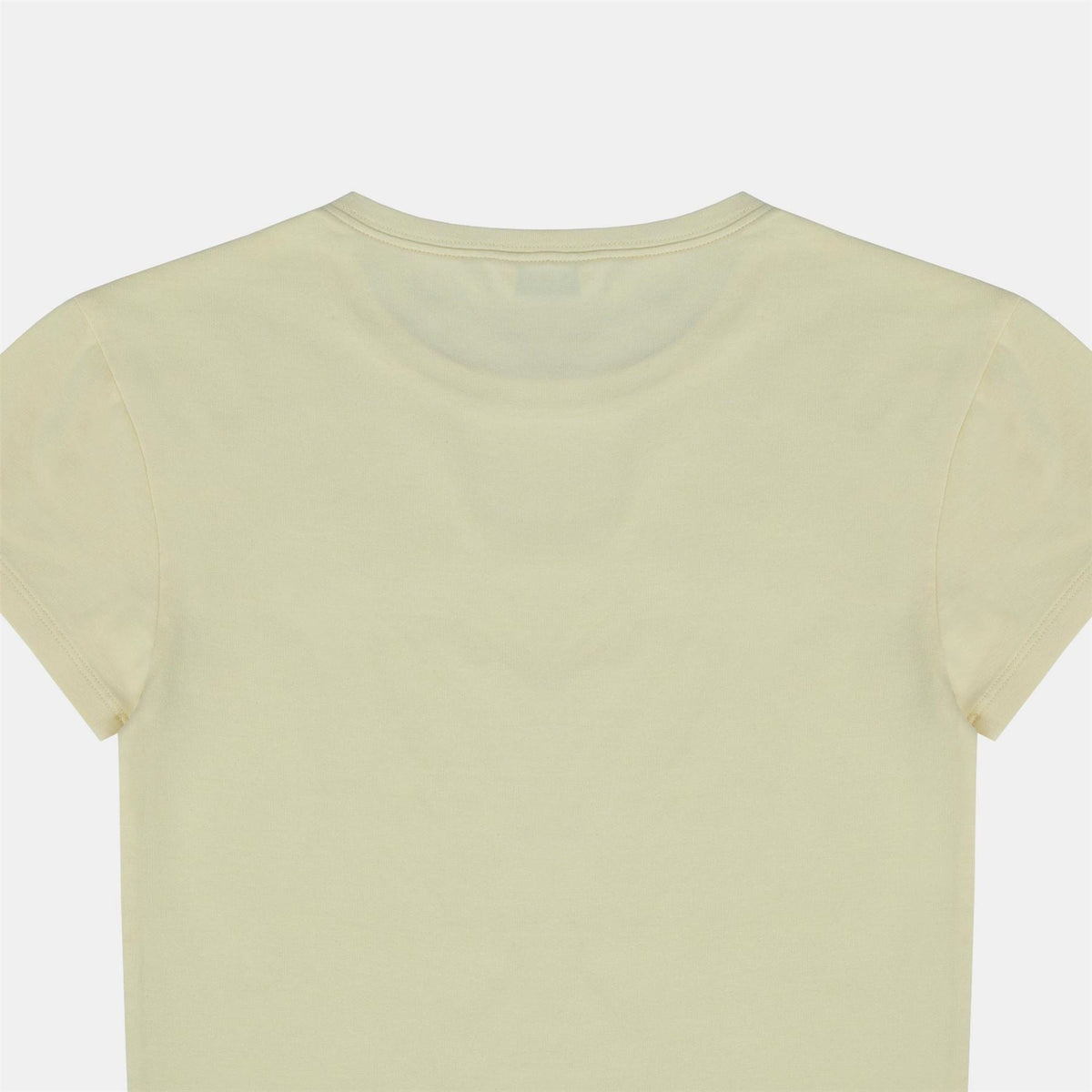 Jack Wills Graphic Cotton Short Sleeve Crew Neck Print Crop Top