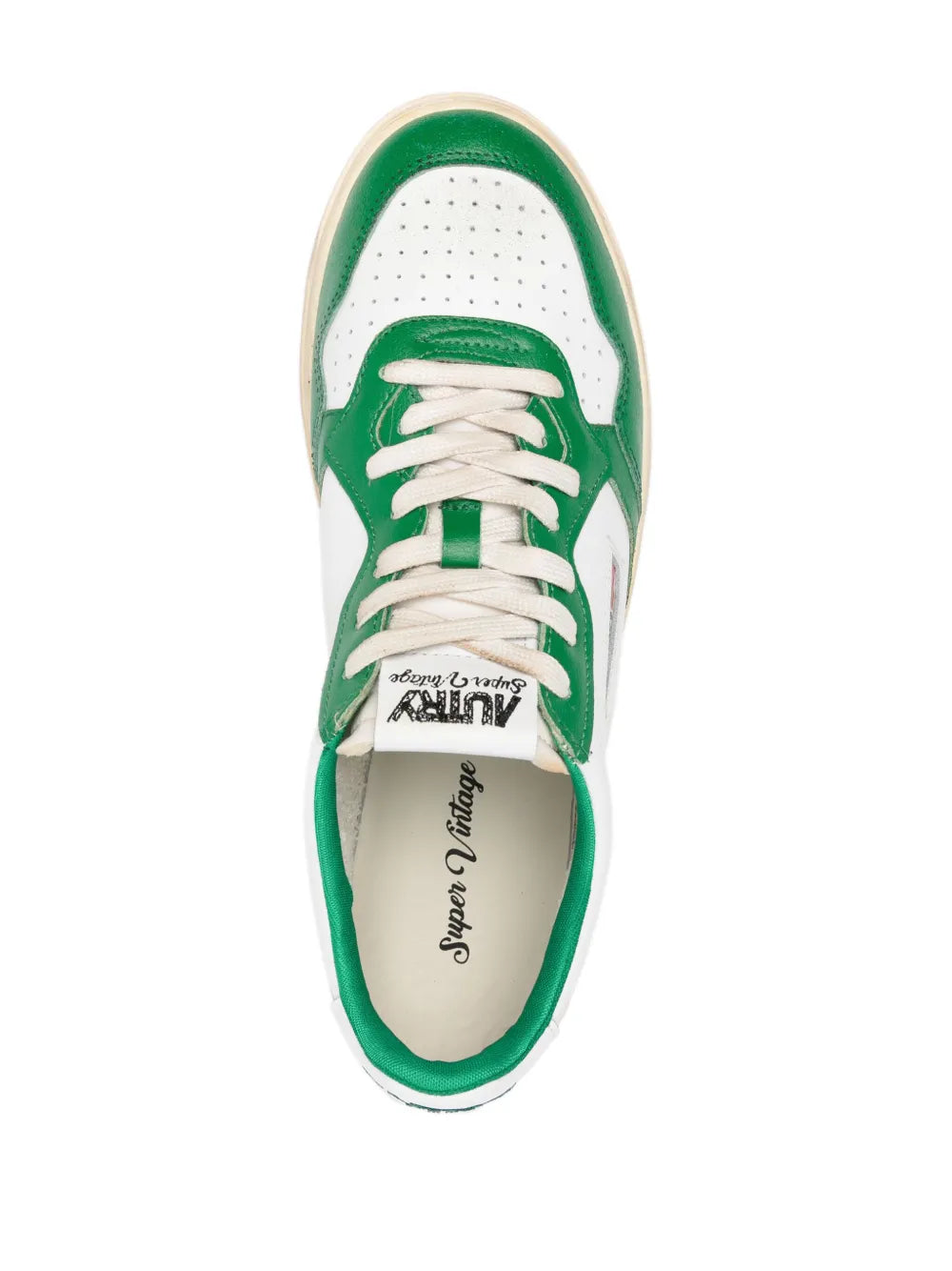 Autry Medalist Low Super Vintage Leather Sneakers