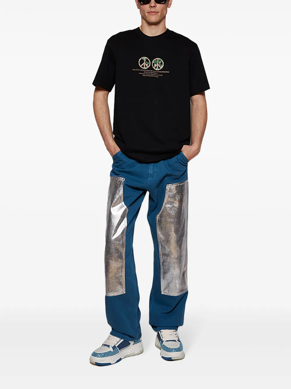 Amiri Ma-1 Crystal Sneakers