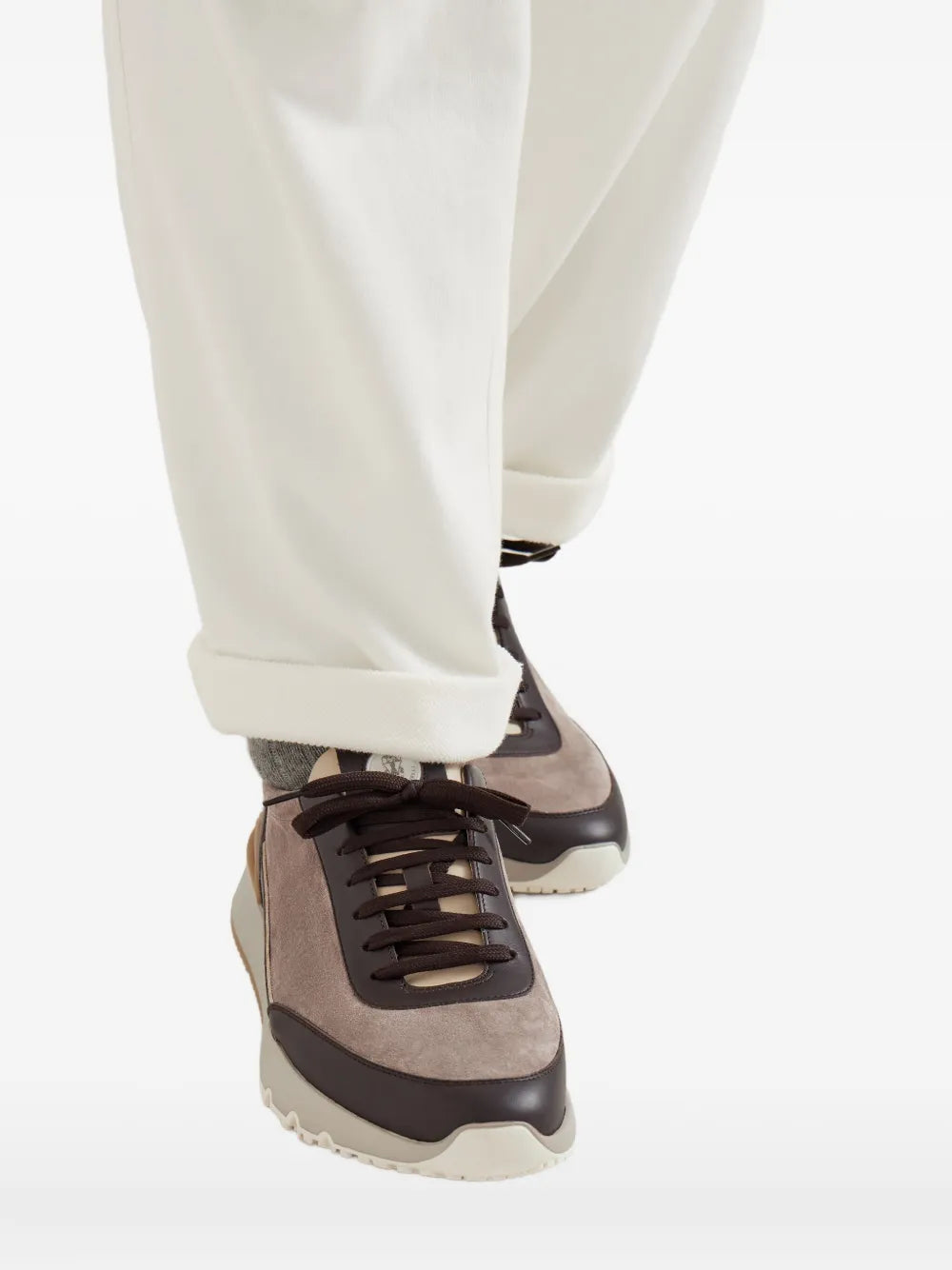Brunello Cucinelli Suede Sneakers