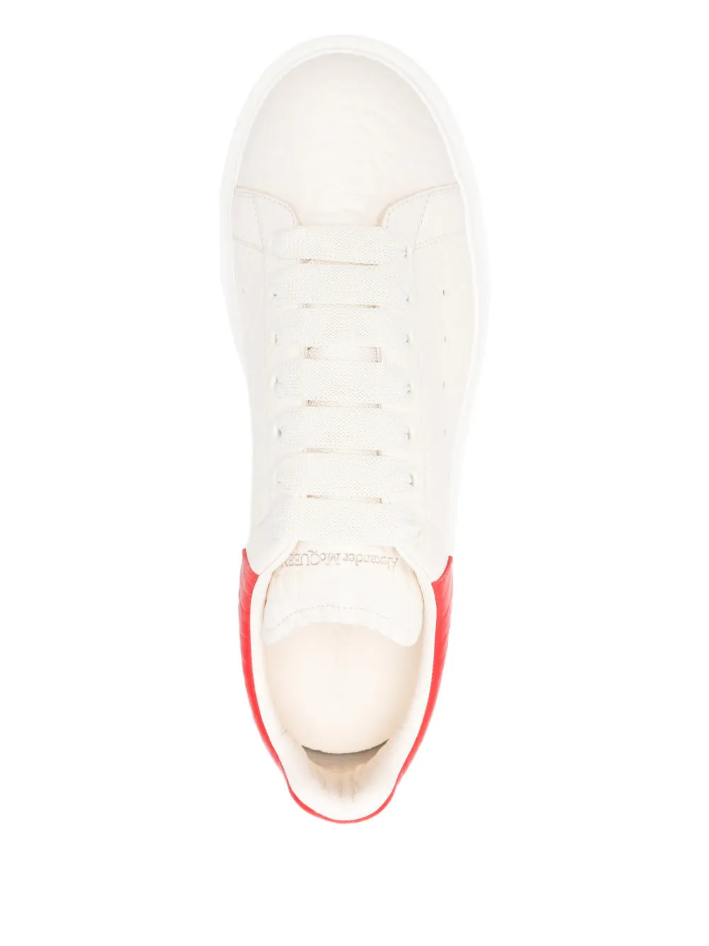 Alexander Mcqueen Embossed Heel Sneakers