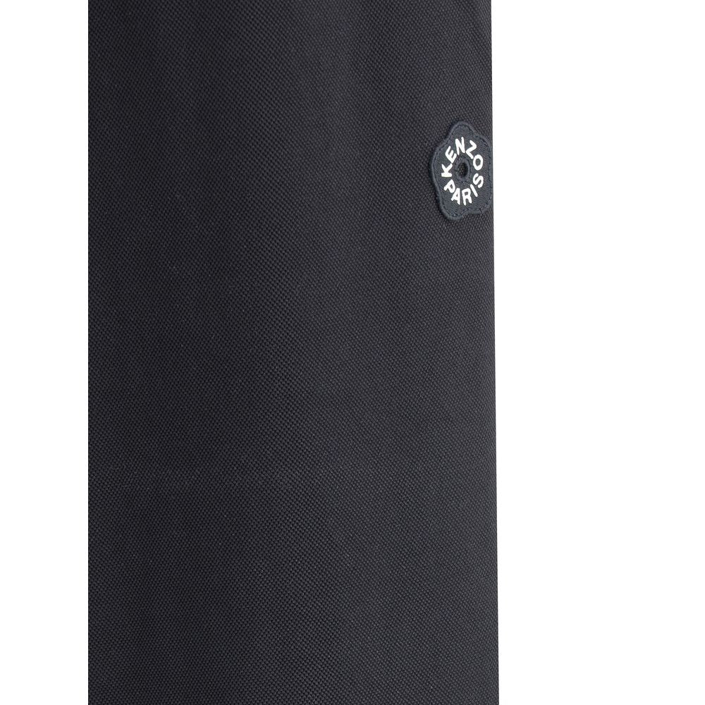 Kenzo Black Polyester Joggers (Workout Men's Pants)