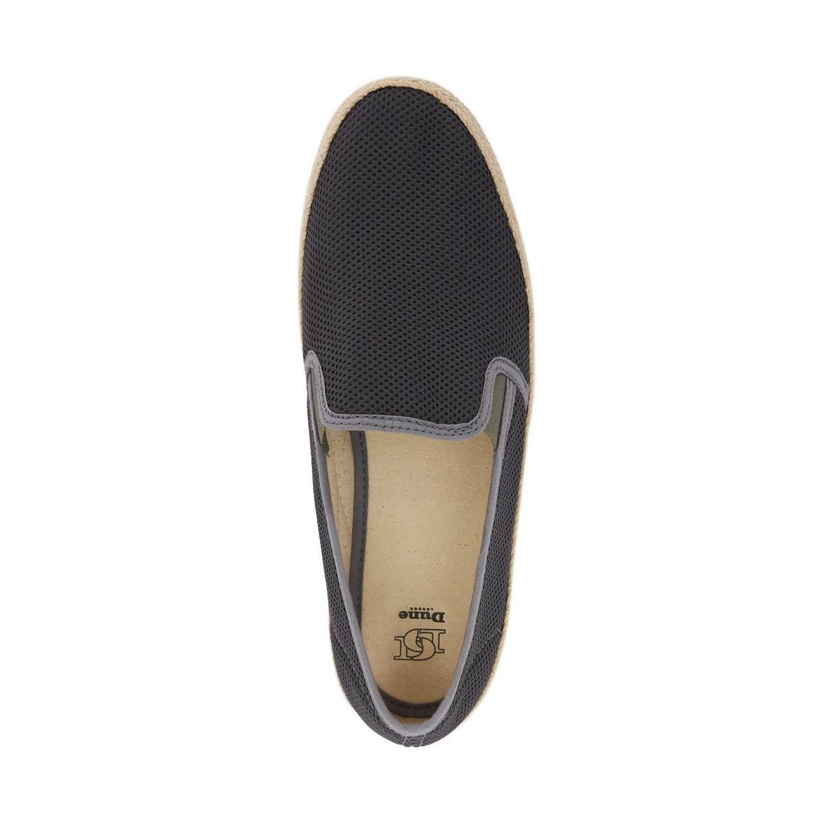 Dune Lo Ferdo Textured Espadrille Loafers