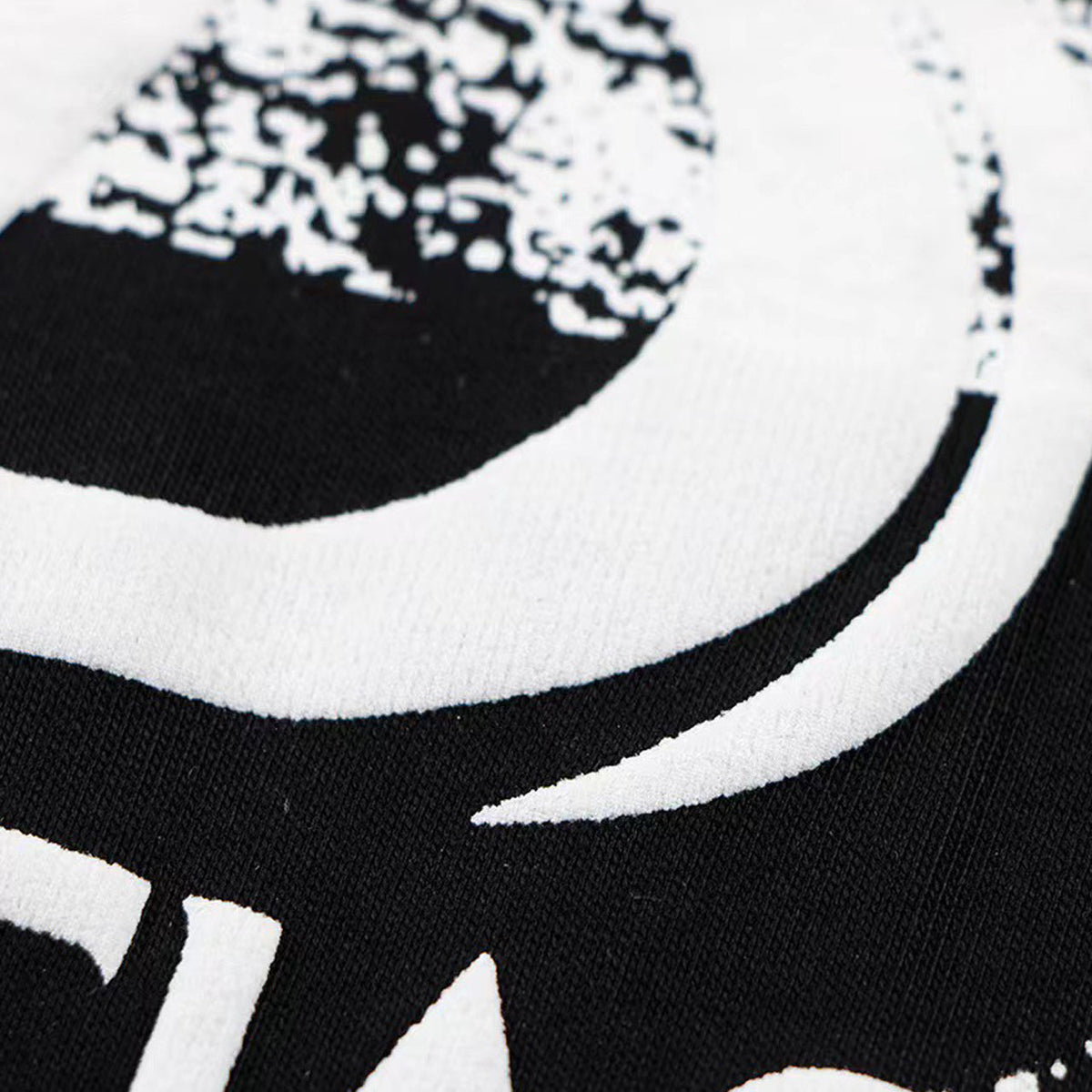 Balenciaga Vintage Star Emblem T-Shirt in Black & White