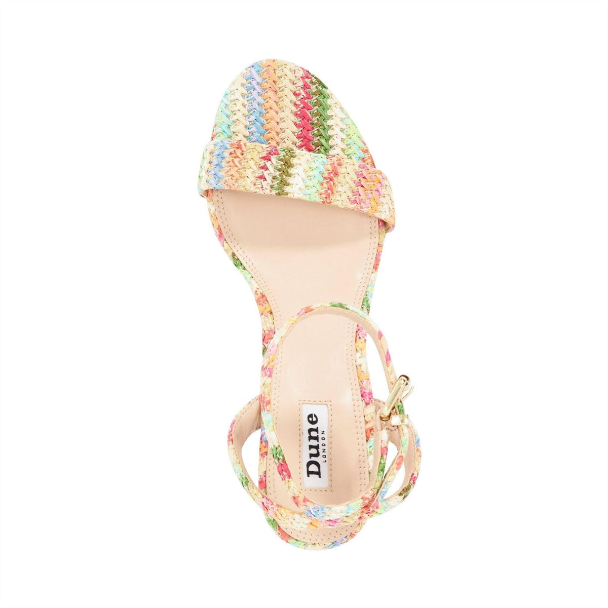 Dune Lo Memee High Heel Block Sandals