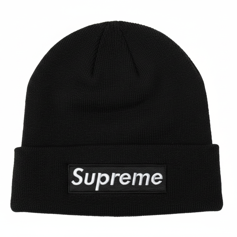 SUPREME beanie (black)