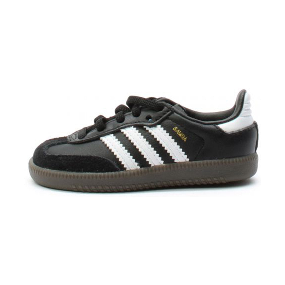 Adidas Samba OG 'Core Black Cloud White Gum' Toddler Shoes