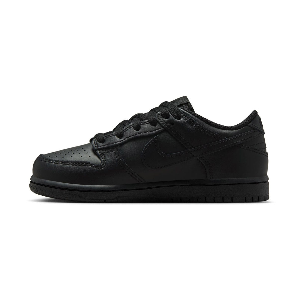 Nike Dunk Low 'Triple Black' Little Kids' Shoes