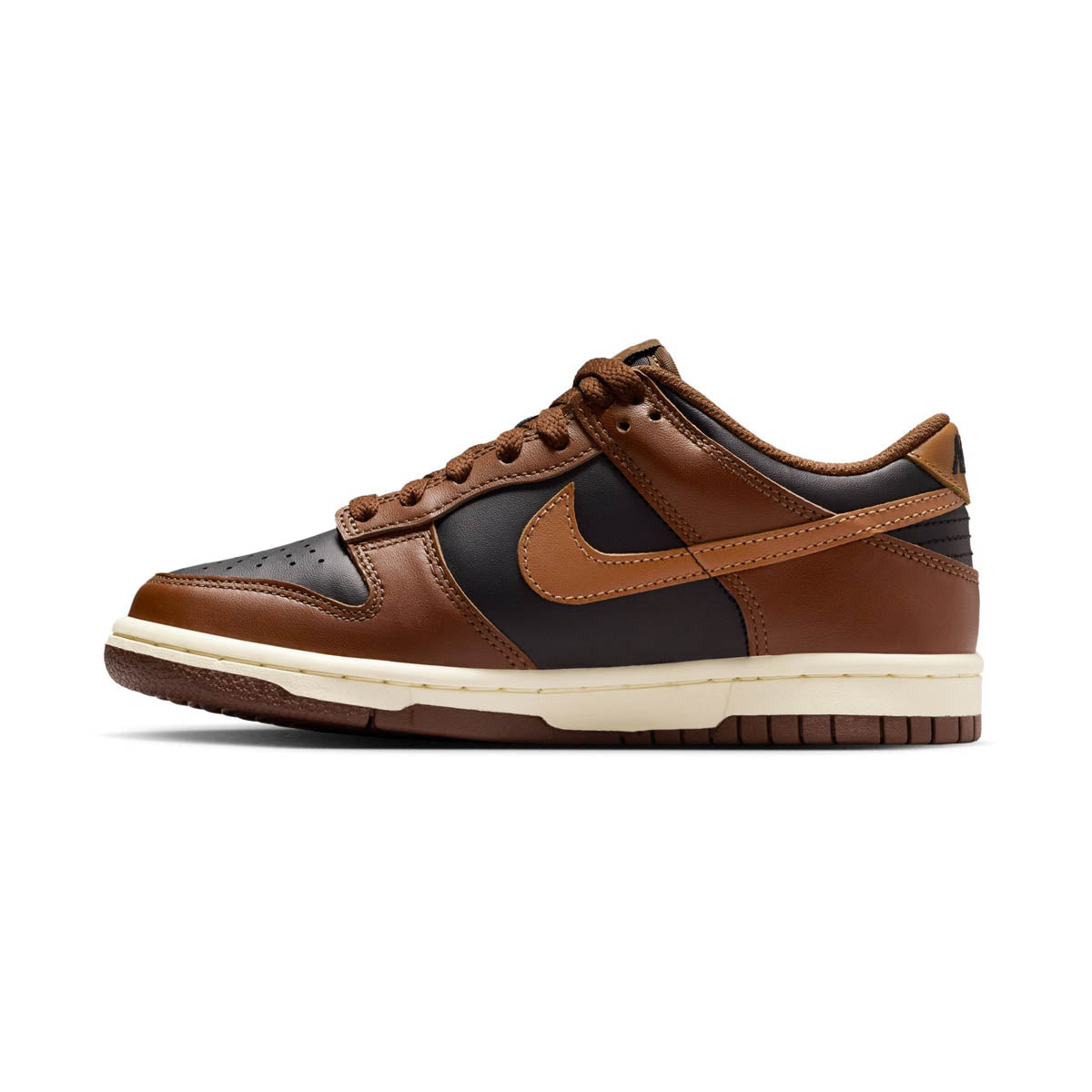 Nike Dunk Low 'Brown Black' Big Kids' Shoes
