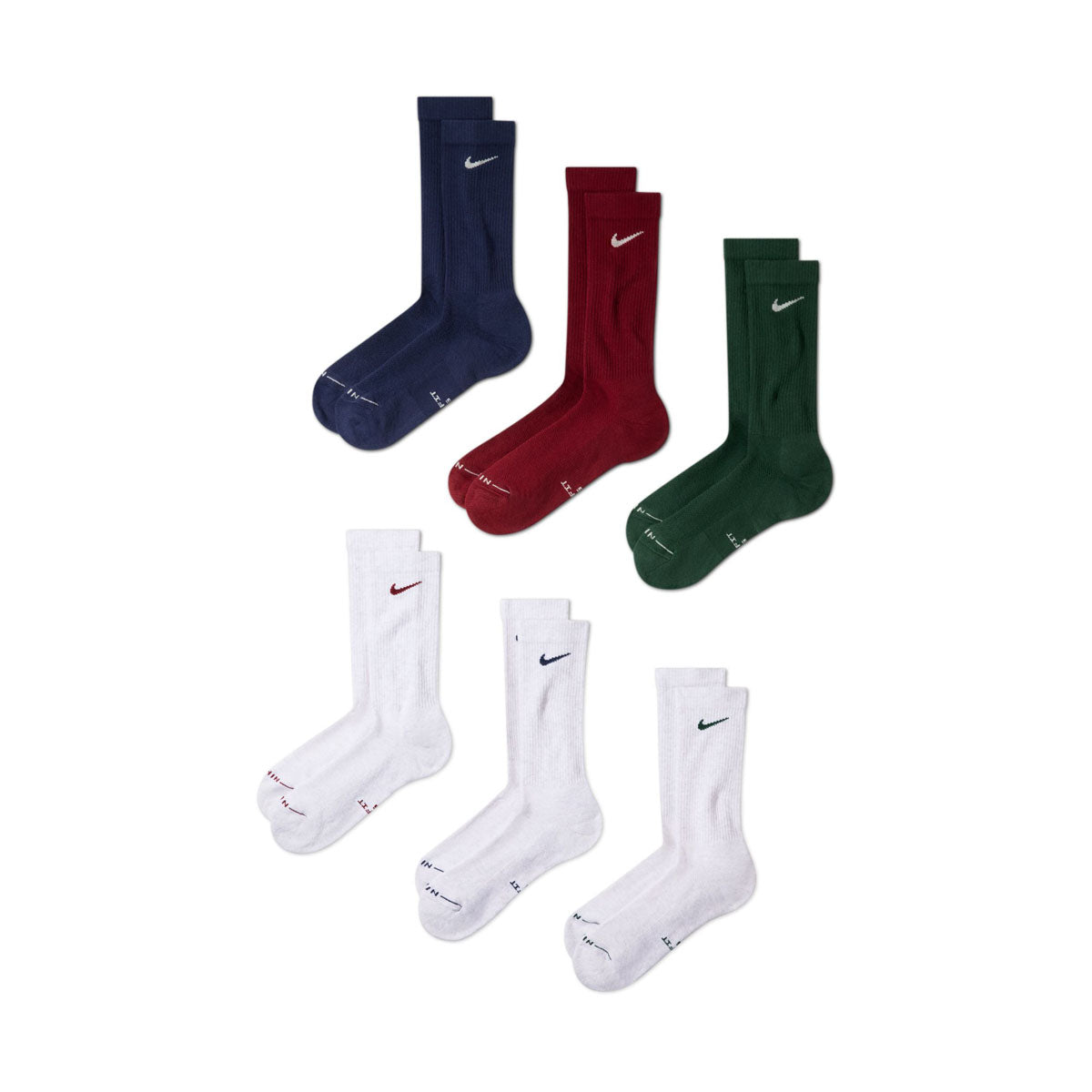 Nike Everyday Elevated Crew Socks (6 Pairs)