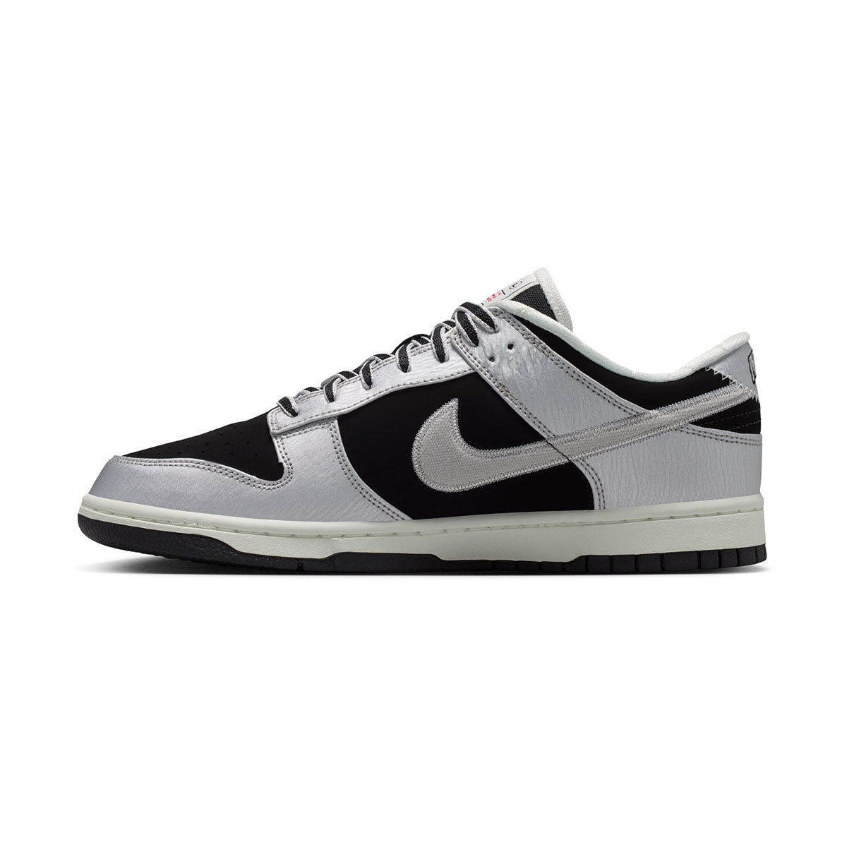 Nike Dunk Low Retro 'Starter Jacket Metallic Silver Black' Men's Shoes