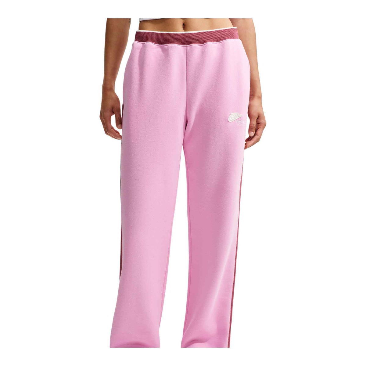 Nike Studio Fleece Medium Weight Nike Run Club Women's Mid-Rise Track Pants
