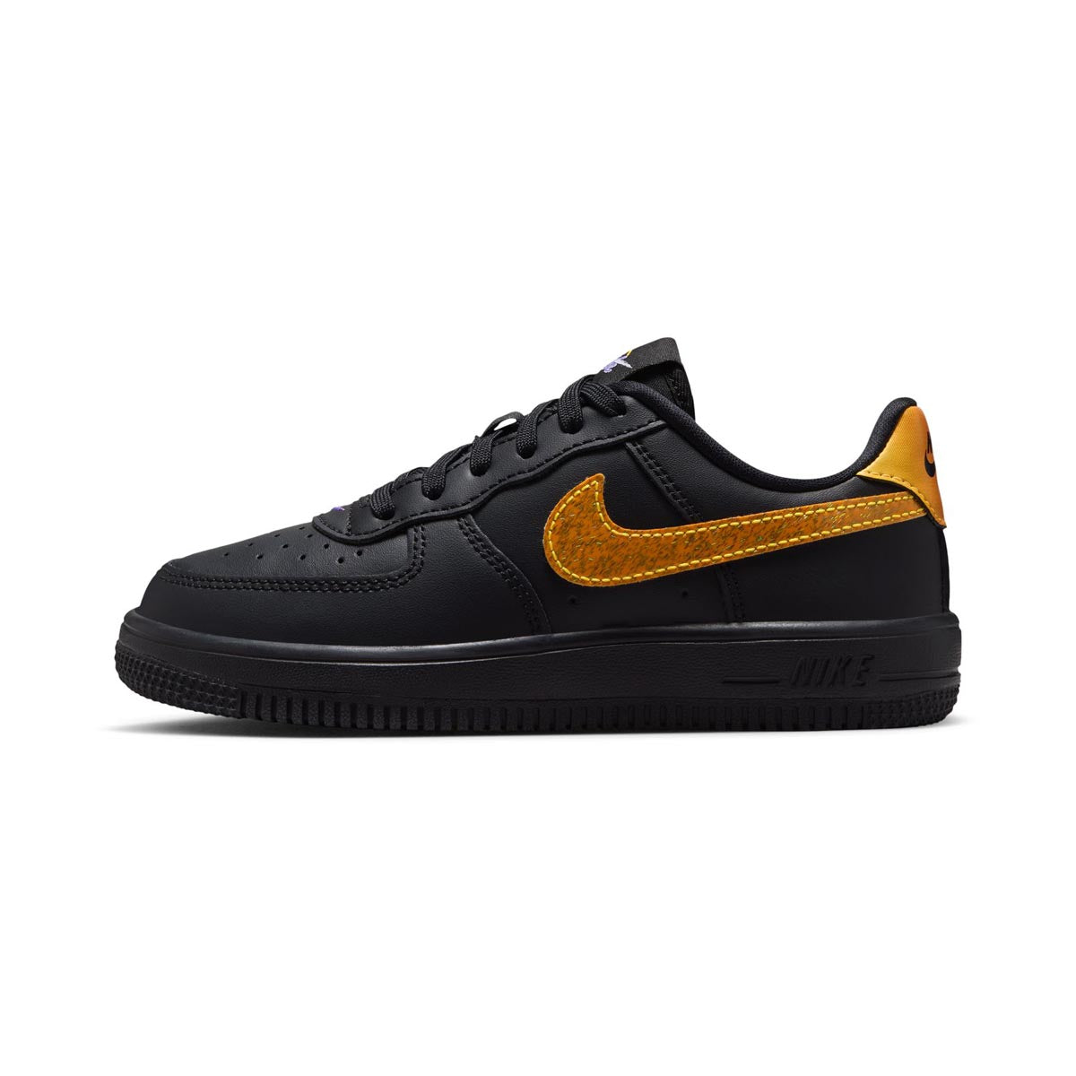 Nike Force 1 Low 'Black Multi-Color' Little Kids' Shoes