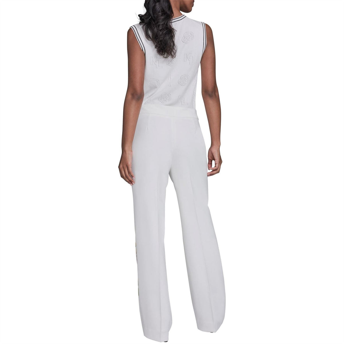 Karl Lagerfeld Womens Sportswear Straight Leg Trousers