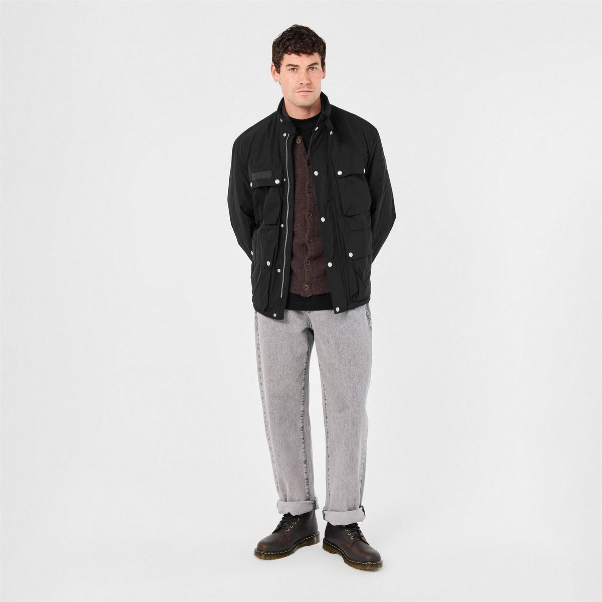 Belstaff Mens Weather Resistant Field Jacket