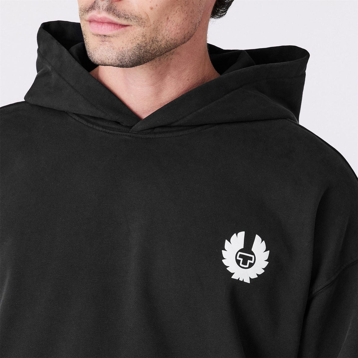 Belstaff Mens Pull Over Hoodie