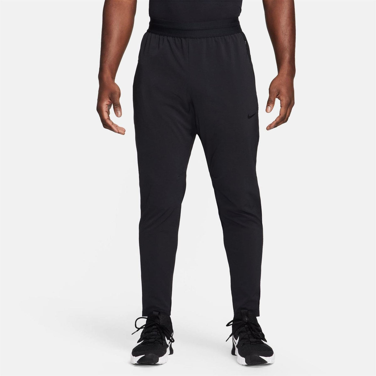Nike DF Flex Solid Patterned Slim Track Pants