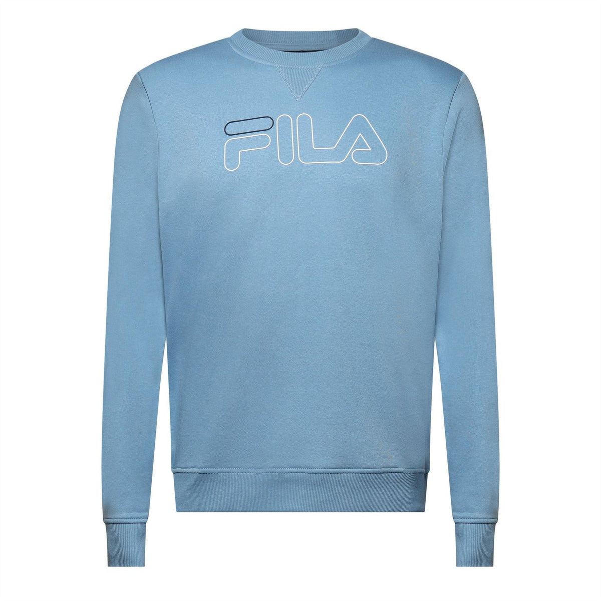 Fila Jude Logo Print Crew Neck Sweatshirt