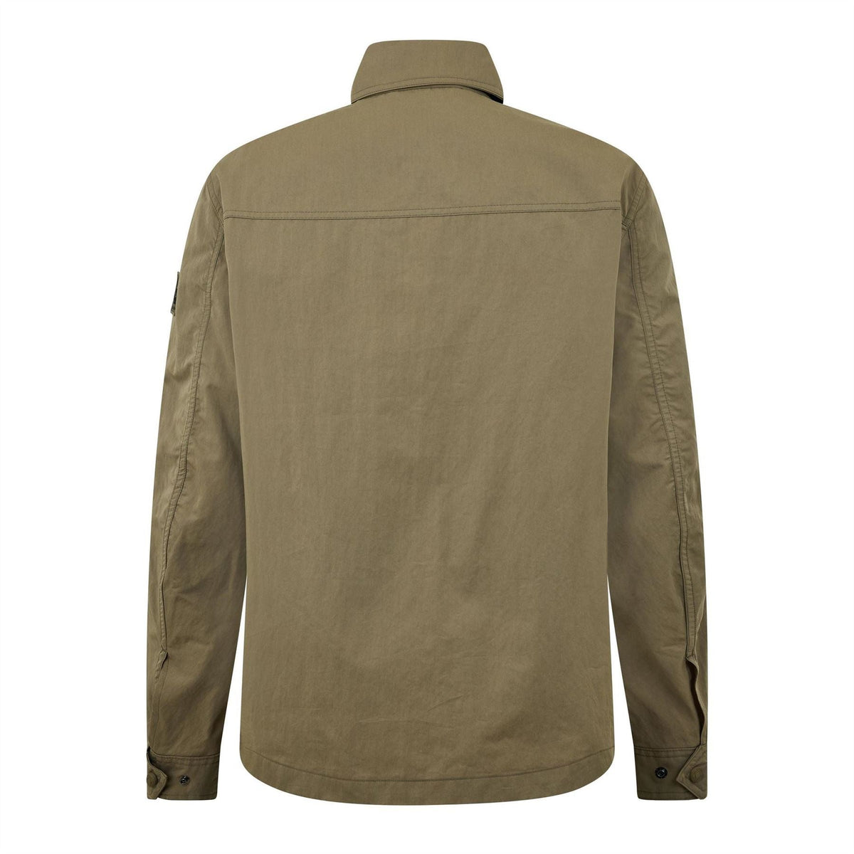 Belstaff Mens Stride Zip Collar Long Sleeve Overshirt