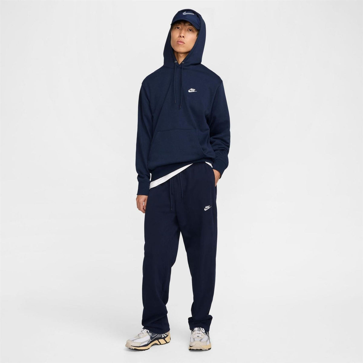 Nike Club Mens Knit Open Hem Pants