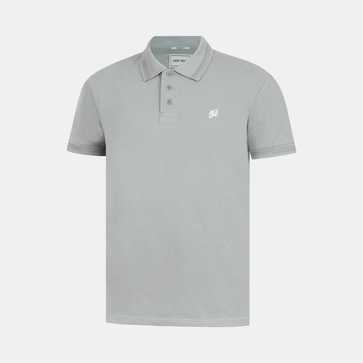Jack Wills Fine Pique Cotton Short Sleeve Polo Shirt