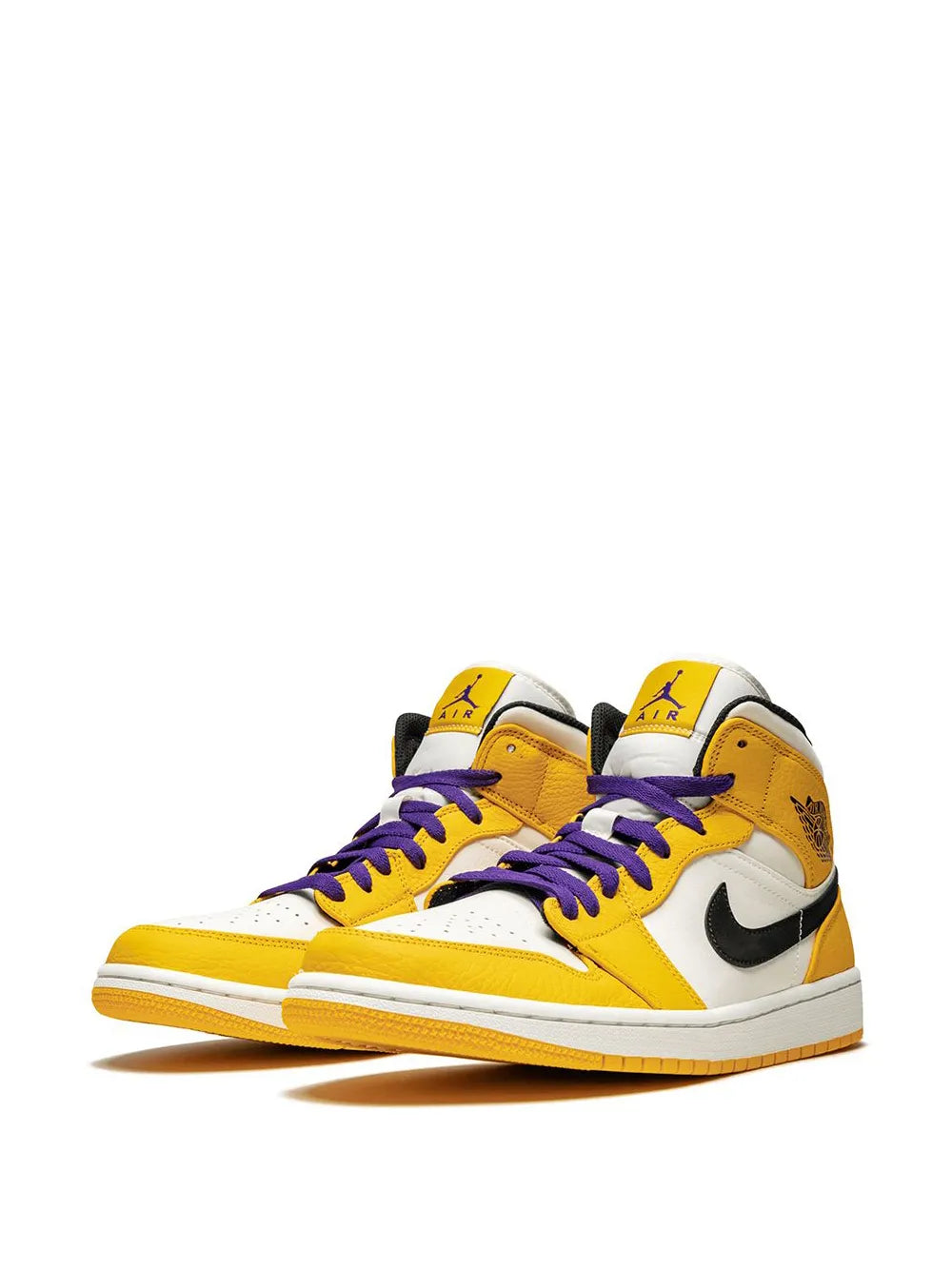 Air Jordan 1 Mid Se Lakers Sneakers