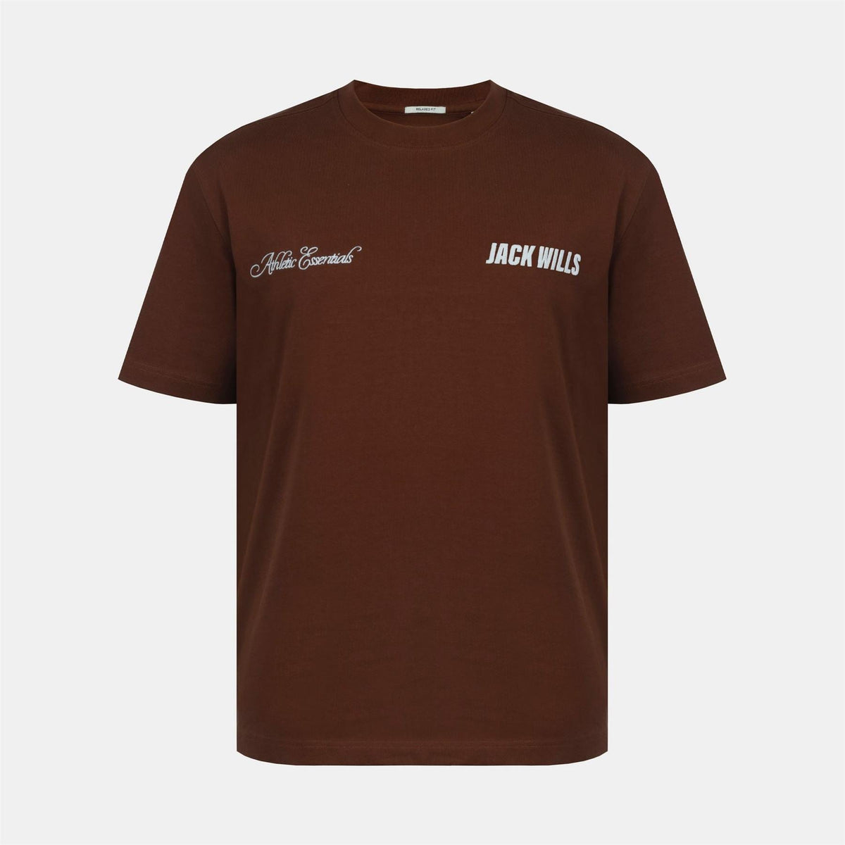 Jack Wills Script Mix Cotton Short Sleeve Oversized T Shirt