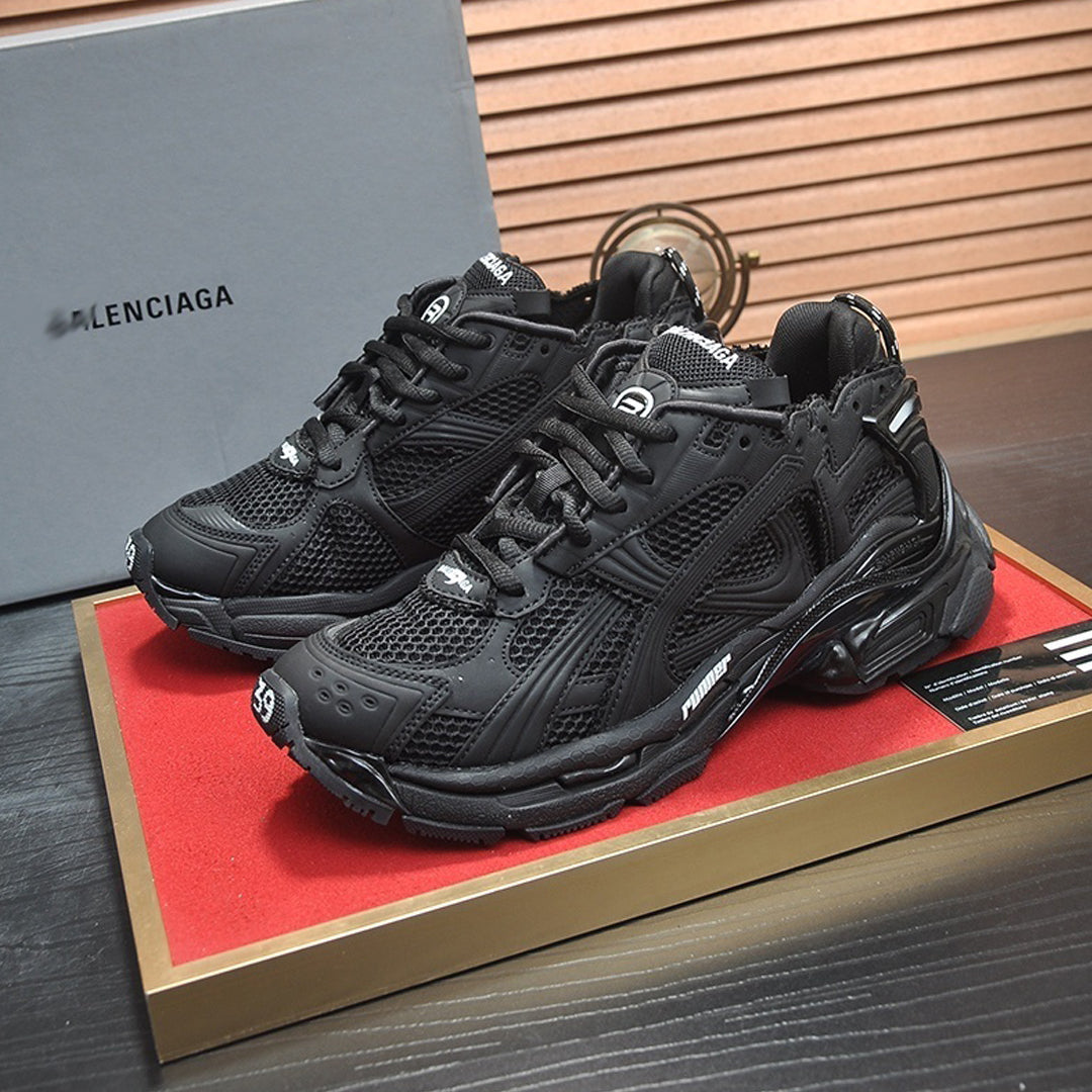 Balenciaga Runner Sneaker in White & Grey
