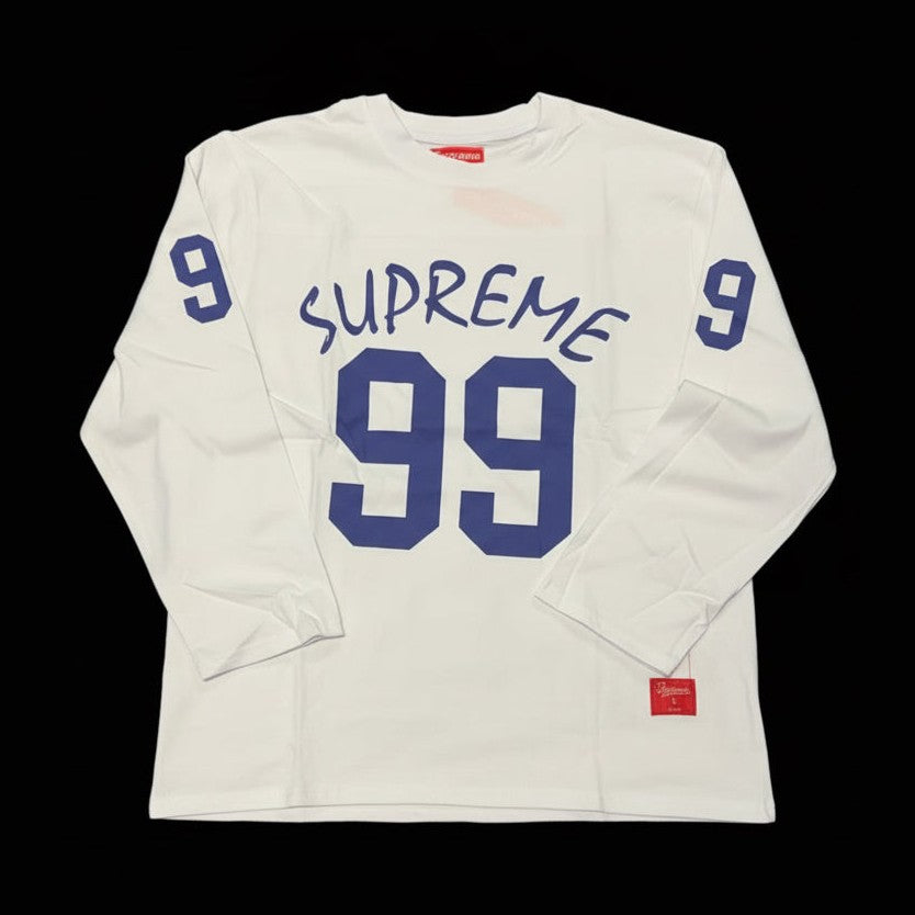 SUPREME white longsleeve 99