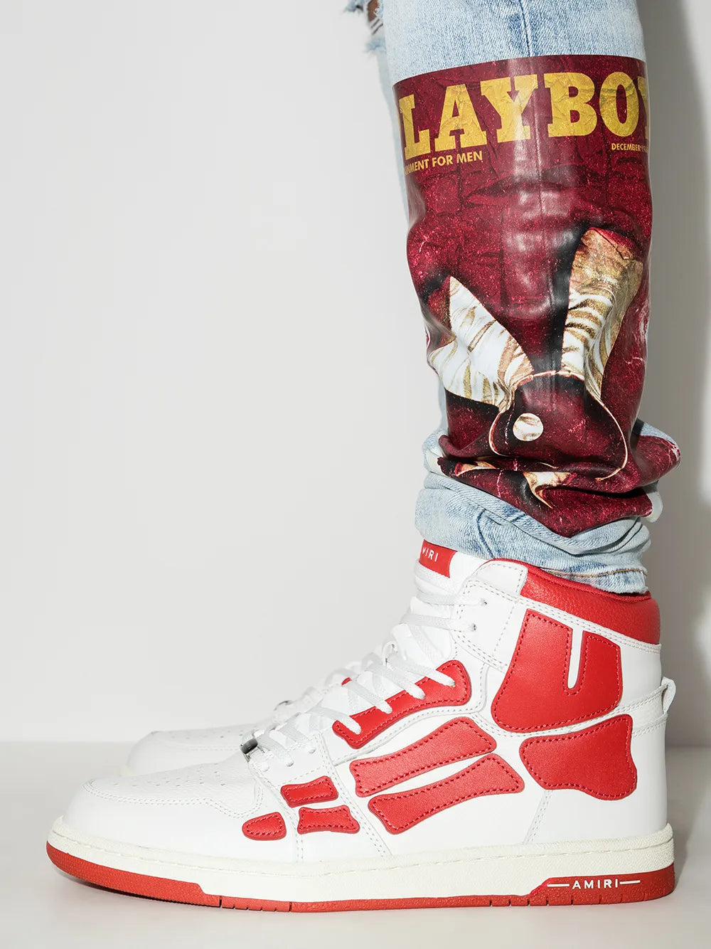 Amiri Skel High-Top Sneakers