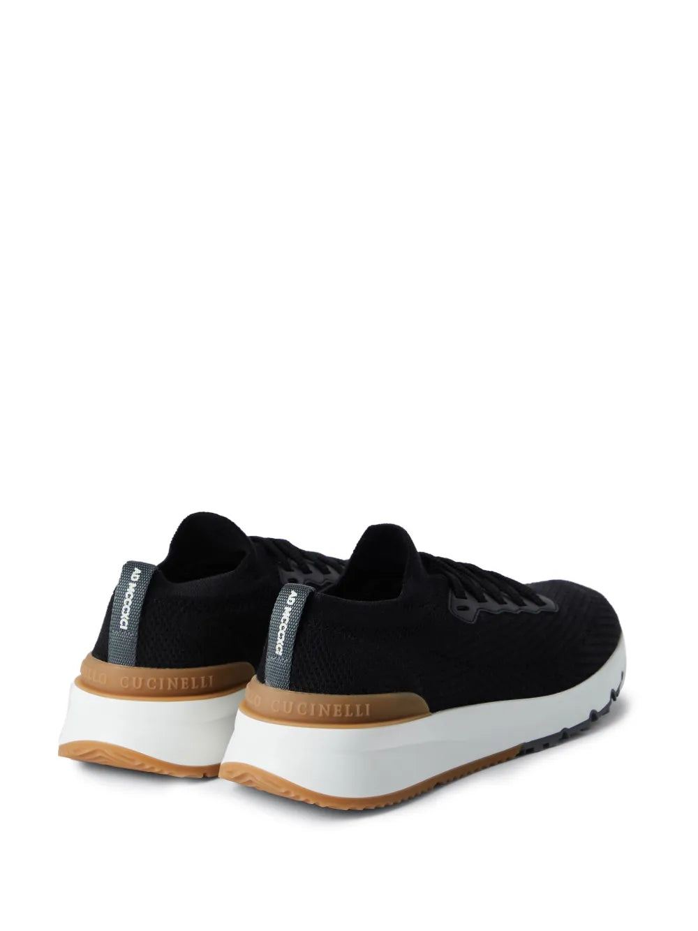 Brunello Cucinelli Low-Top Knitted Sneakers