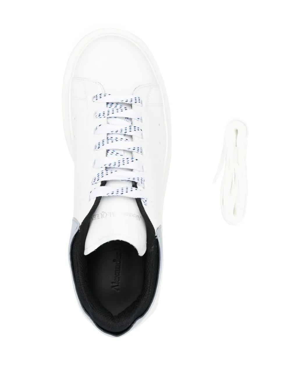 Alexander Mcqueen Oversized Leath S.Rubb Larry Low-Top Sneakers