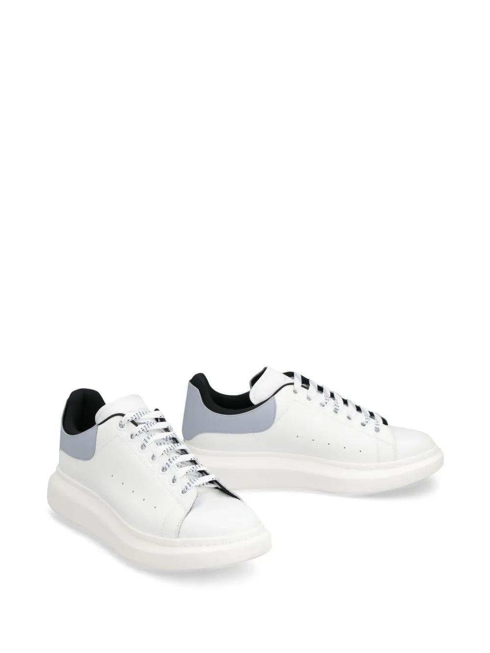 Alexander Mcqueen Oversized Leath S.Rubb Larry Low-Top Sneakers