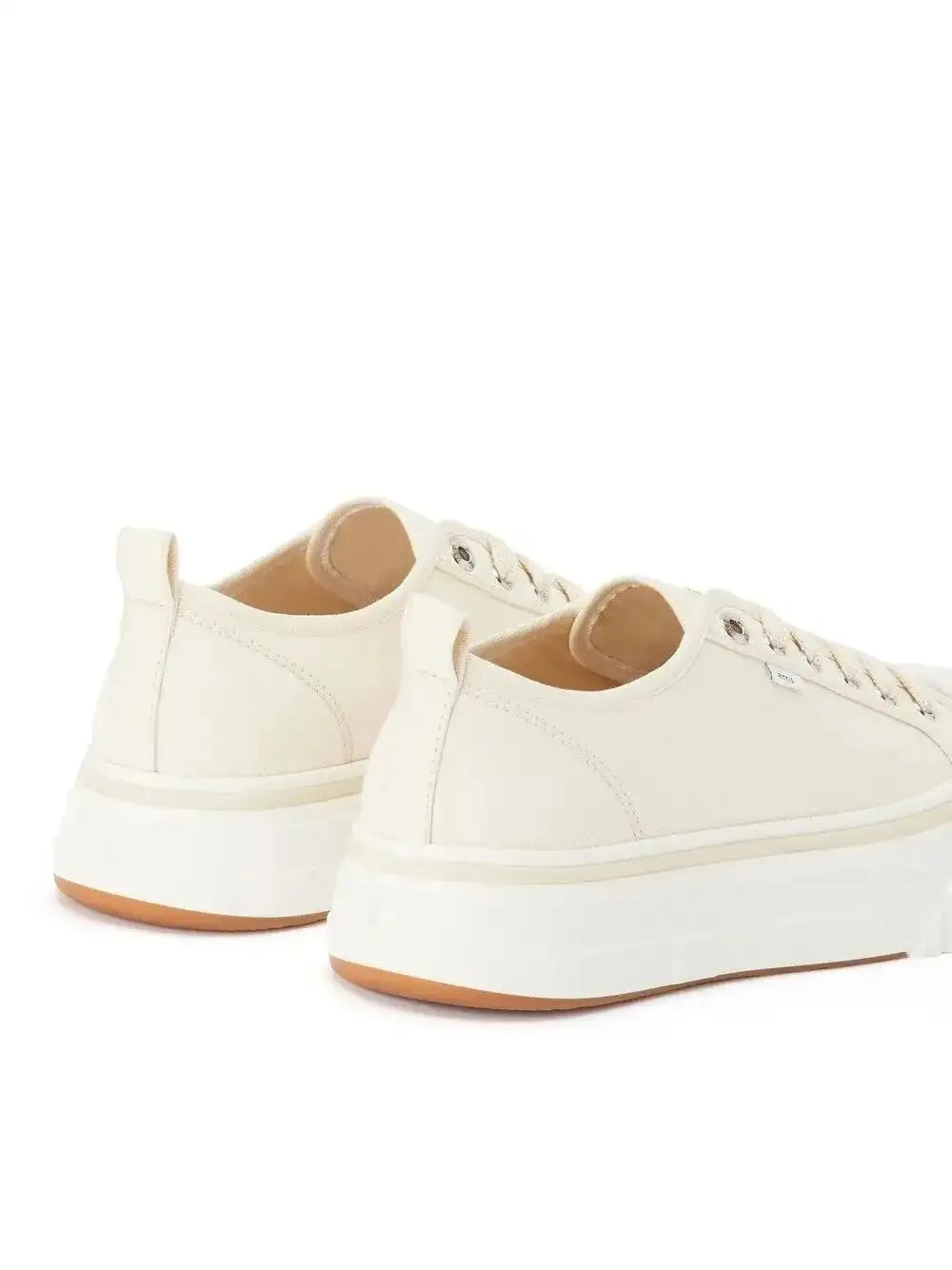Ami Paris Canvas Low-Top Sneakers