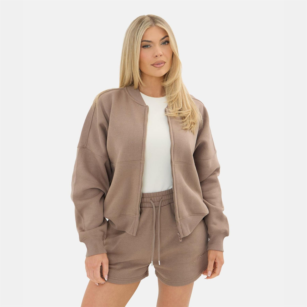 I Saw It First Bomber Zip Jacket