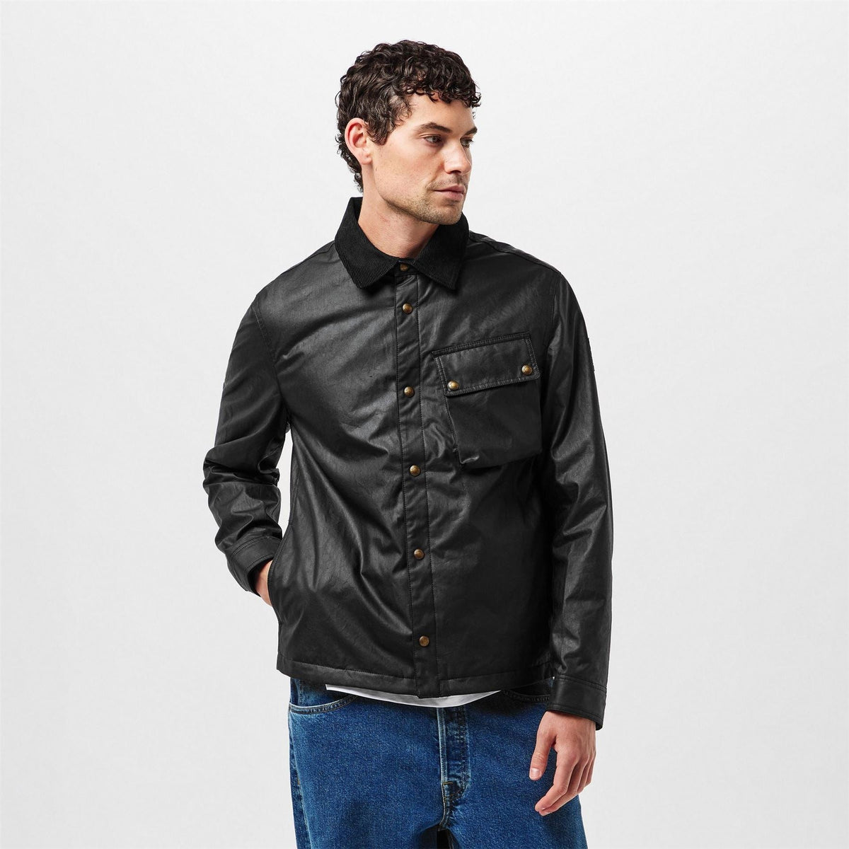 Belstaff Mens Weather Resistant Wax Jacket