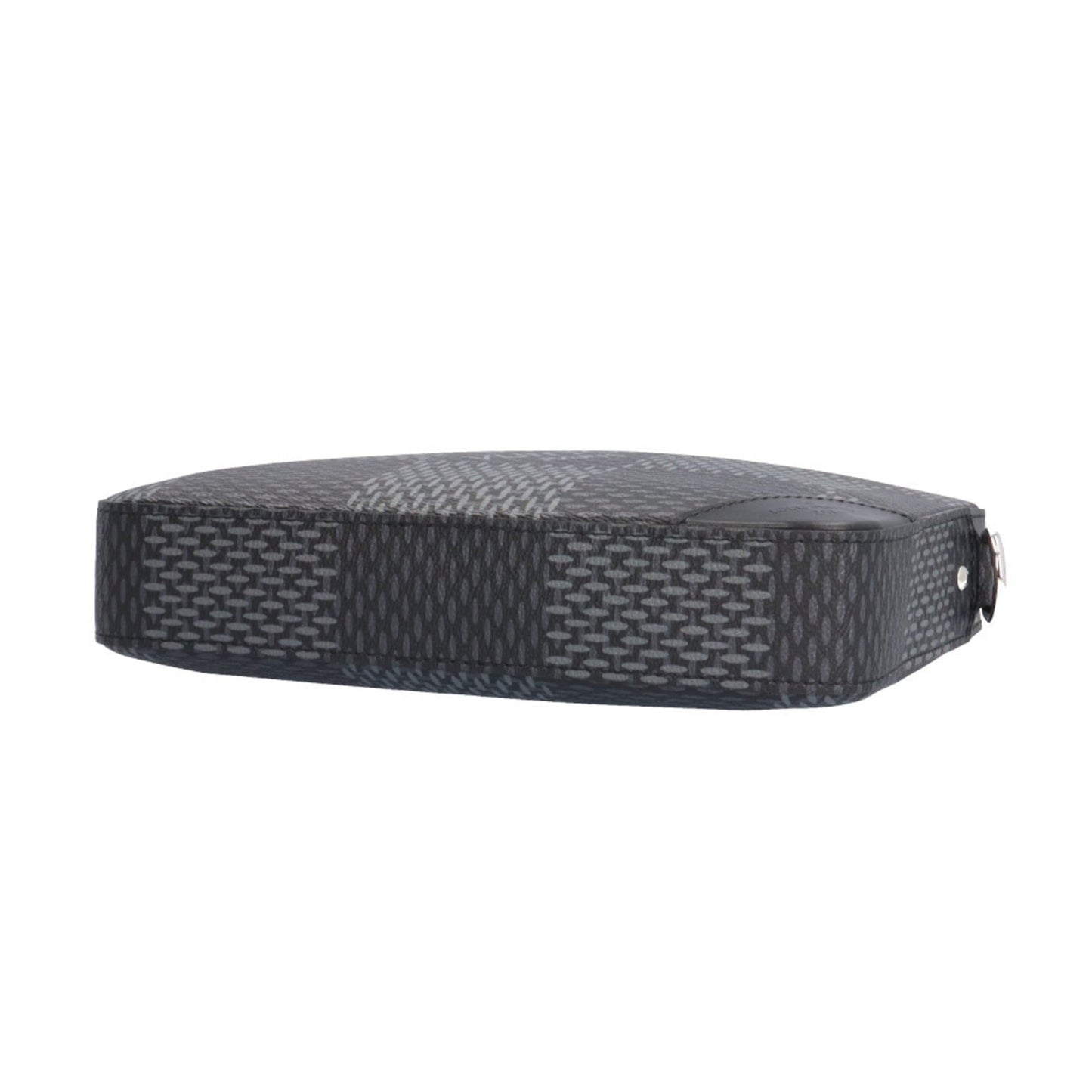 Louis Vuitton Black Gray Damier Graphite Shoulder Bag (Pre-Owned)