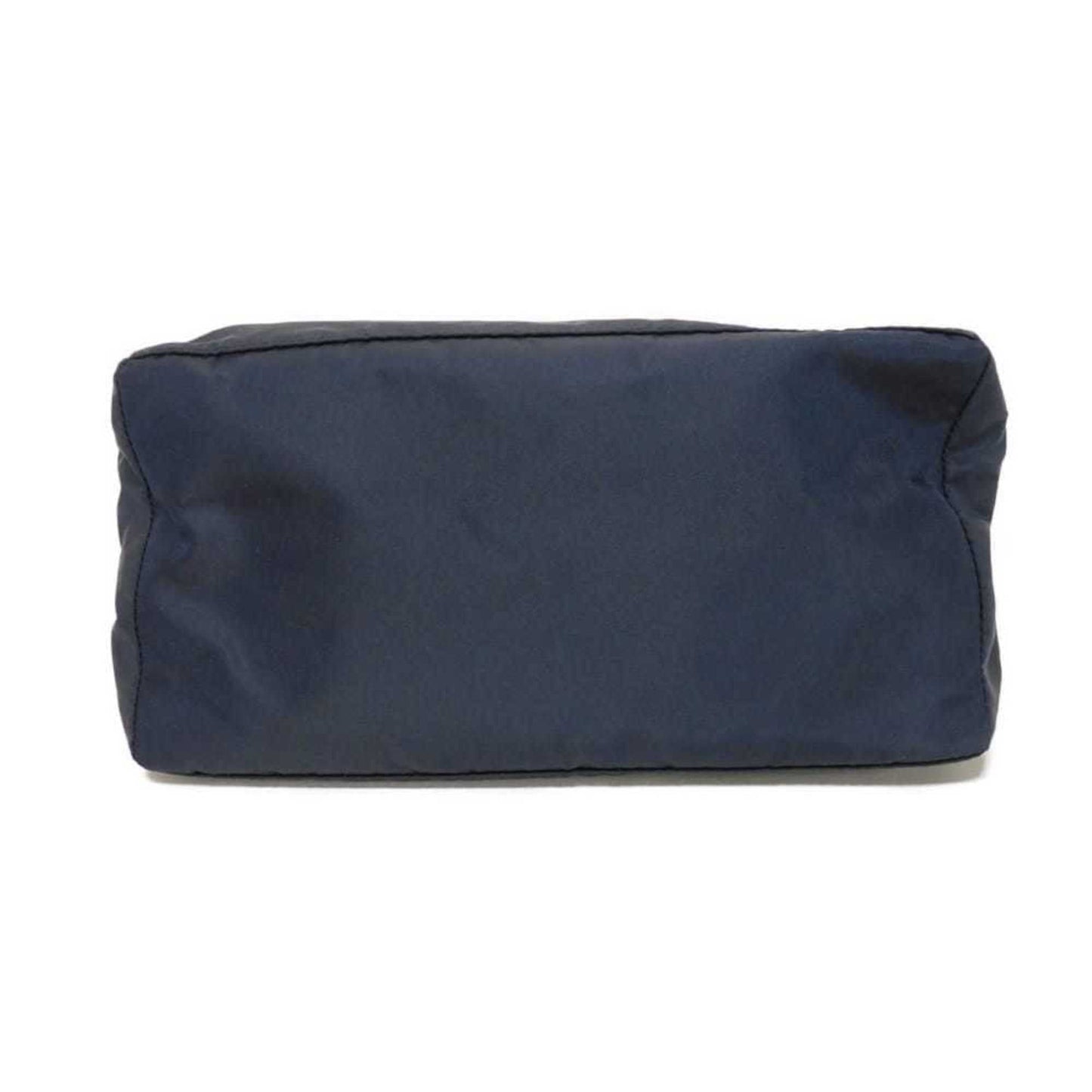 Prada Blue Nylon Clutch Bag Pouch (Pre-Owned)
