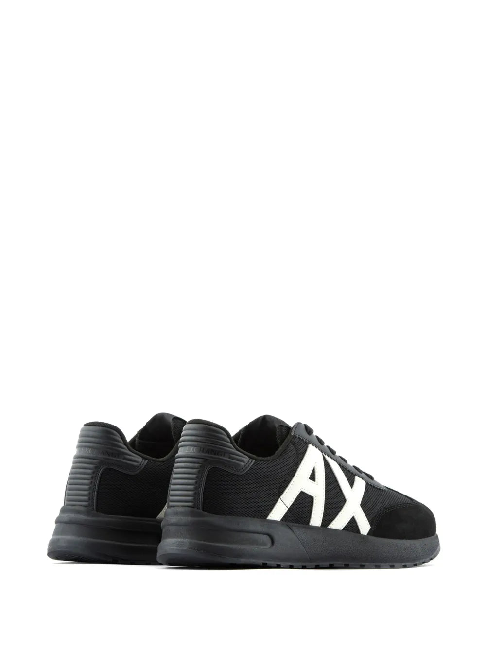 Armani Exchange Logo-Patch Panelled-Design Sneakers