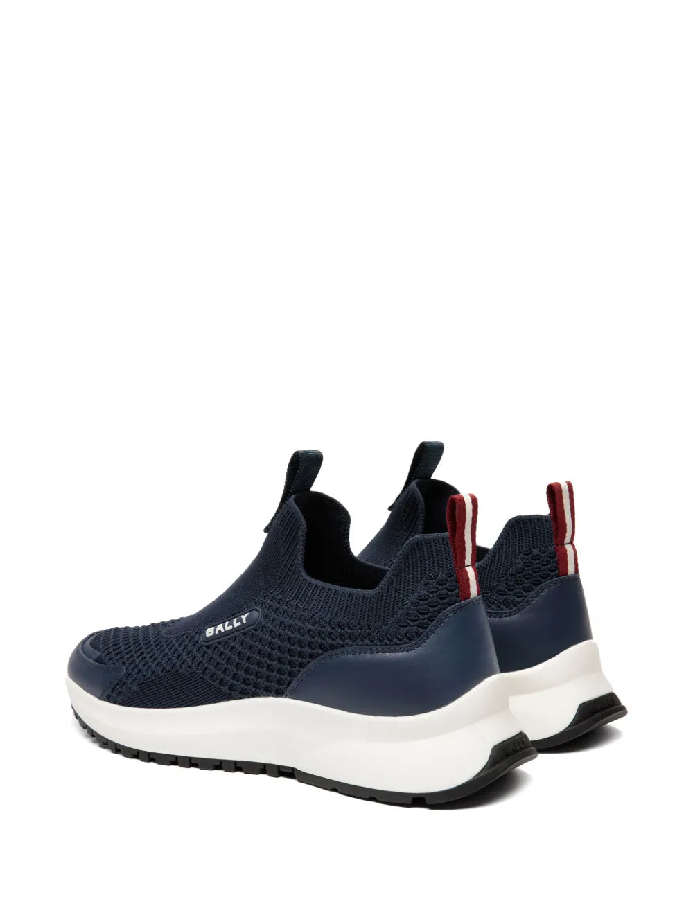 Bally Logo-Appliqu Mesh-Panelling Sneakers