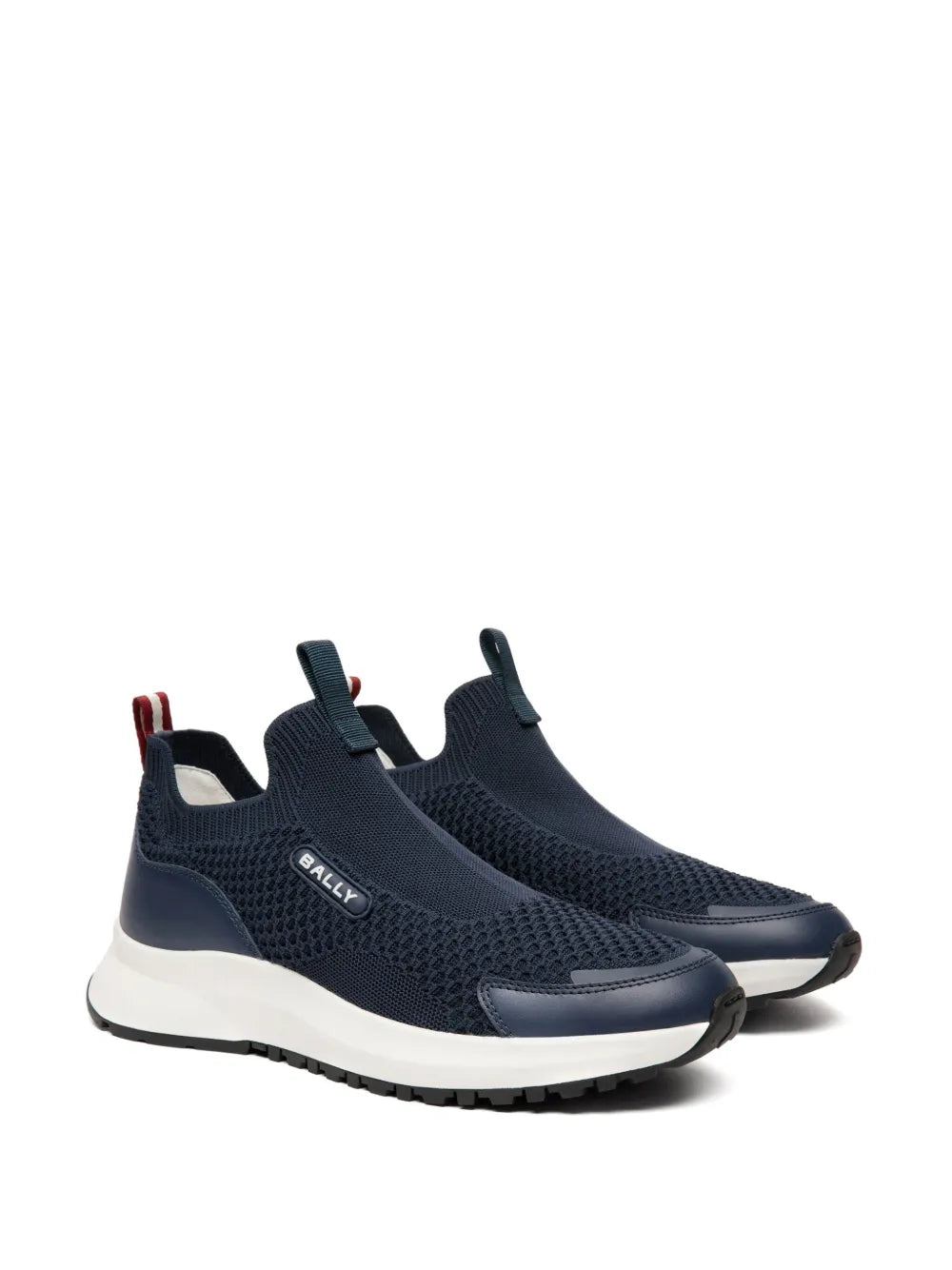 Bally Logo-Appliqu Mesh-Panelling Sneakers