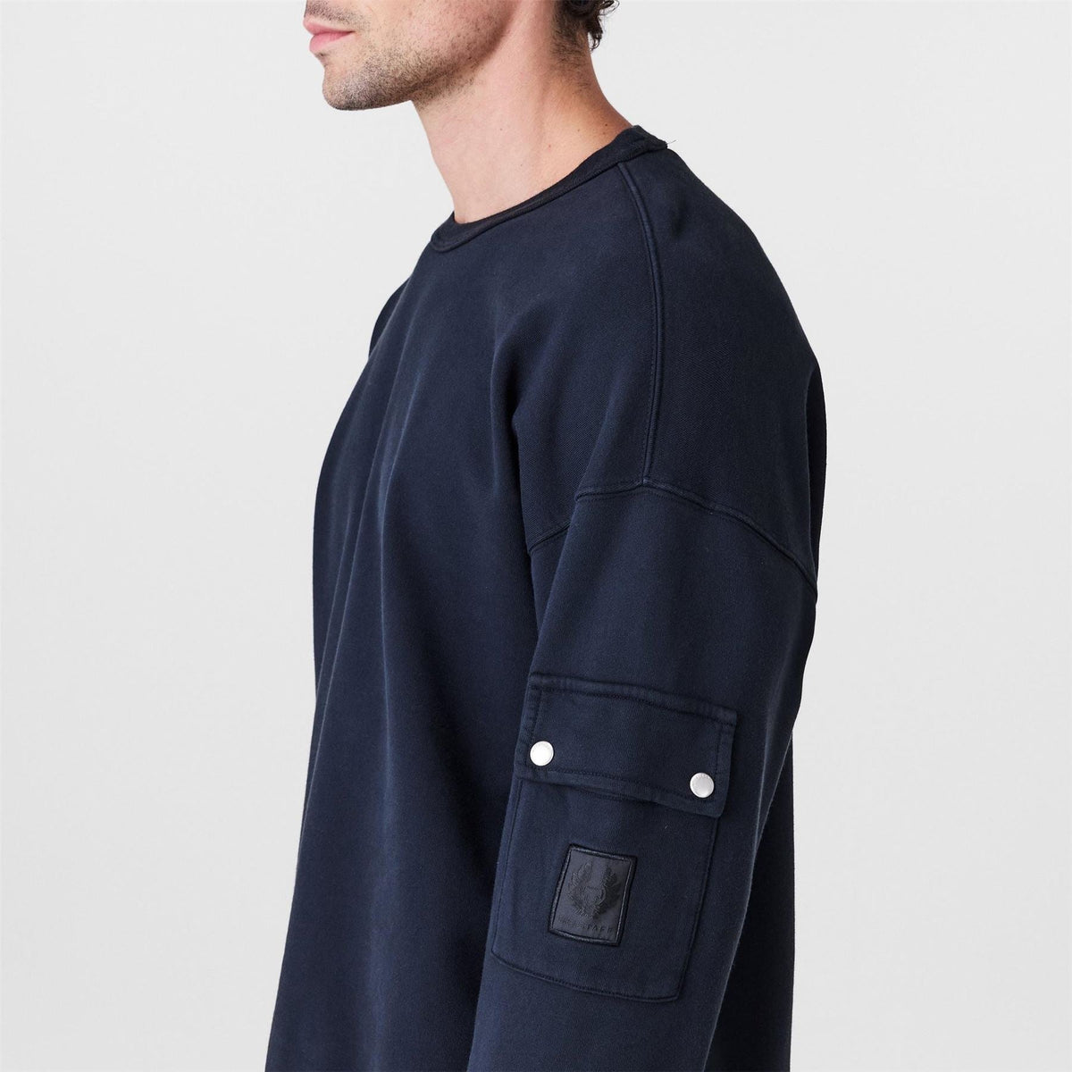 Belstaff Mens Crew Sweatshirt