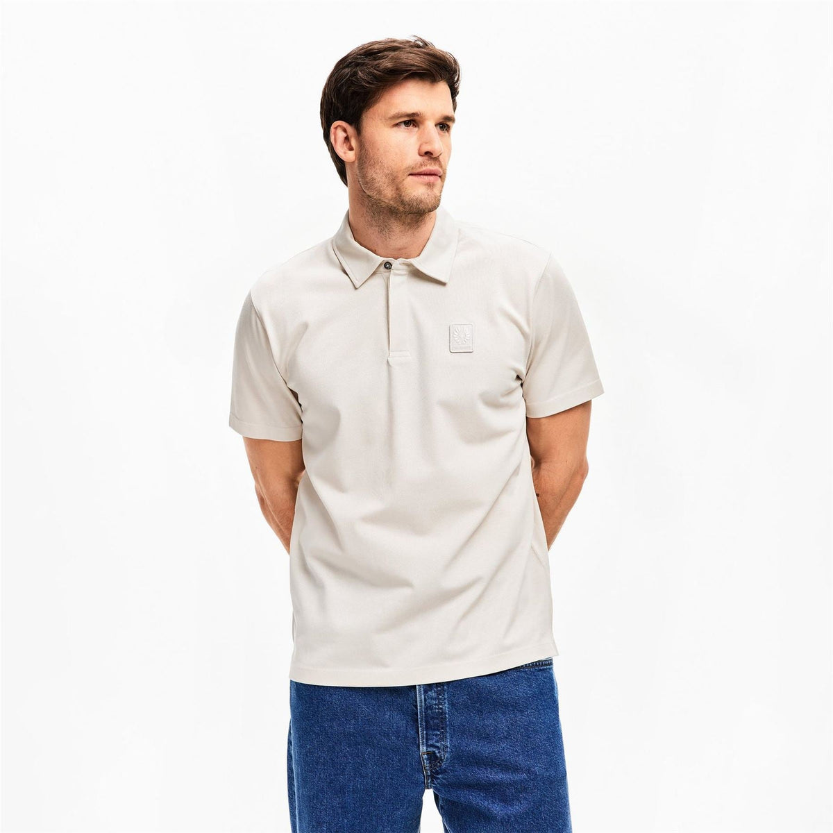 Belstaff Mens Curator P Short Sleeve Polo Shirt
