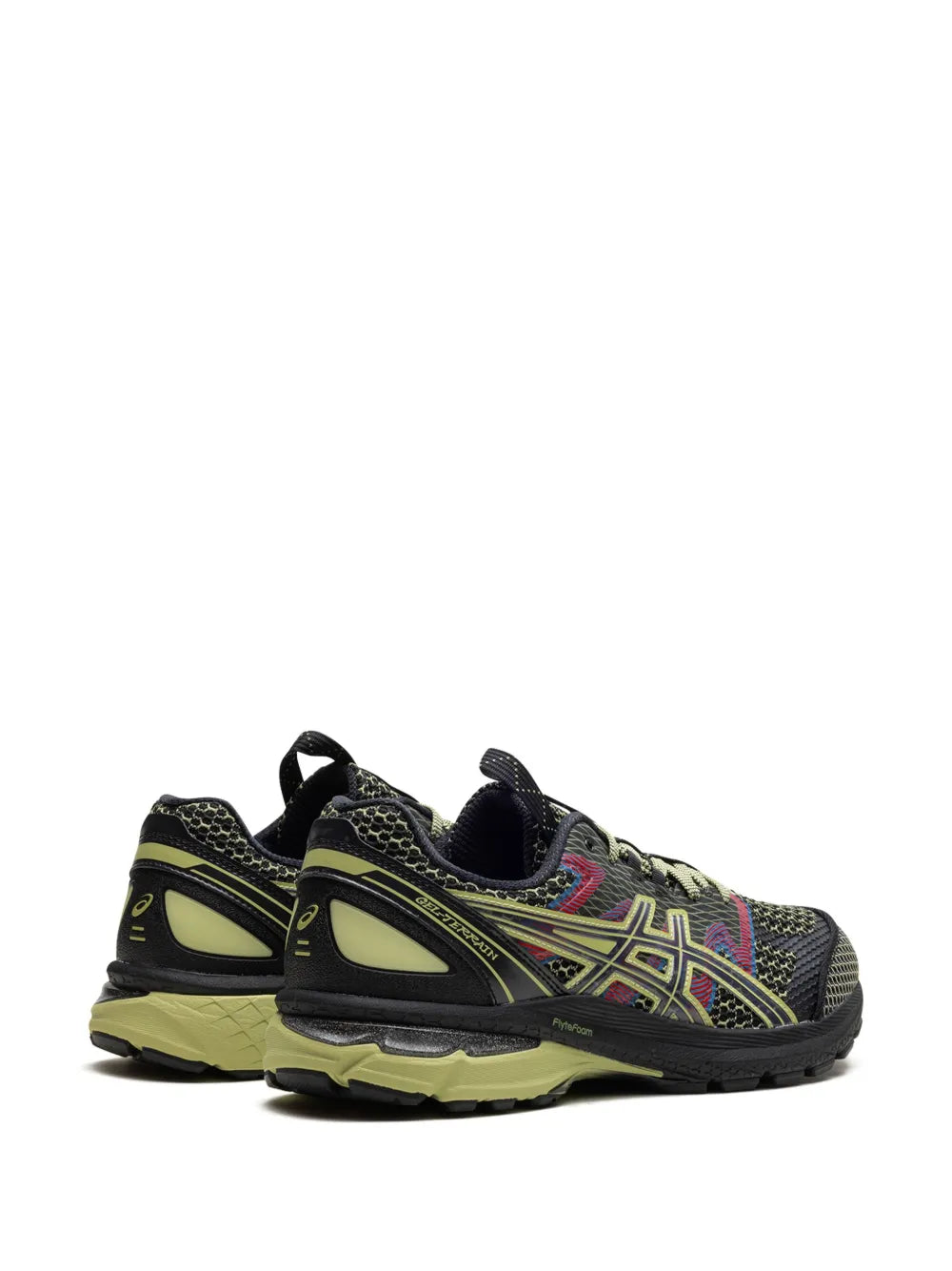 Asics Gel-Terrain Black/Neon Lime Sneakers