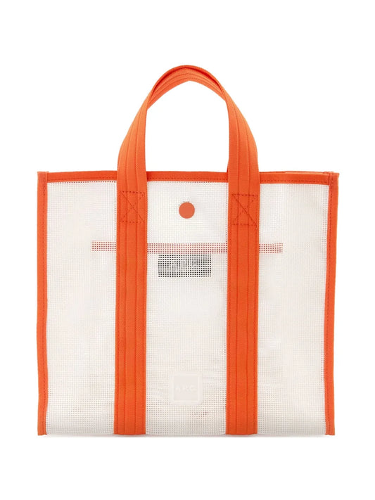A.P.C.trim-handle tote bag