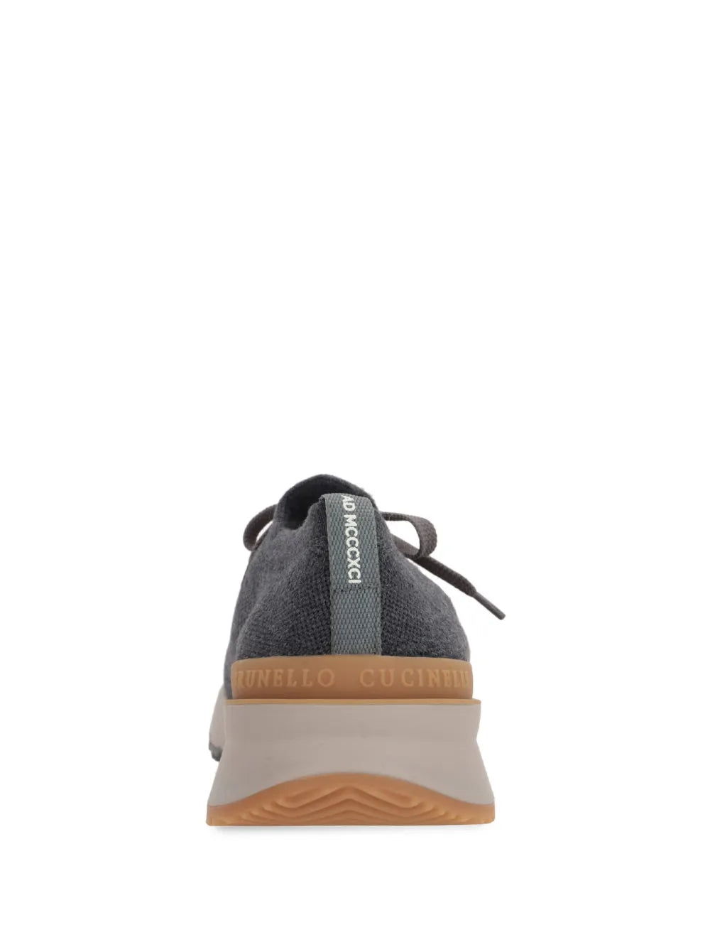 Brunello Cucinelli Knitted-Upper Sneakers