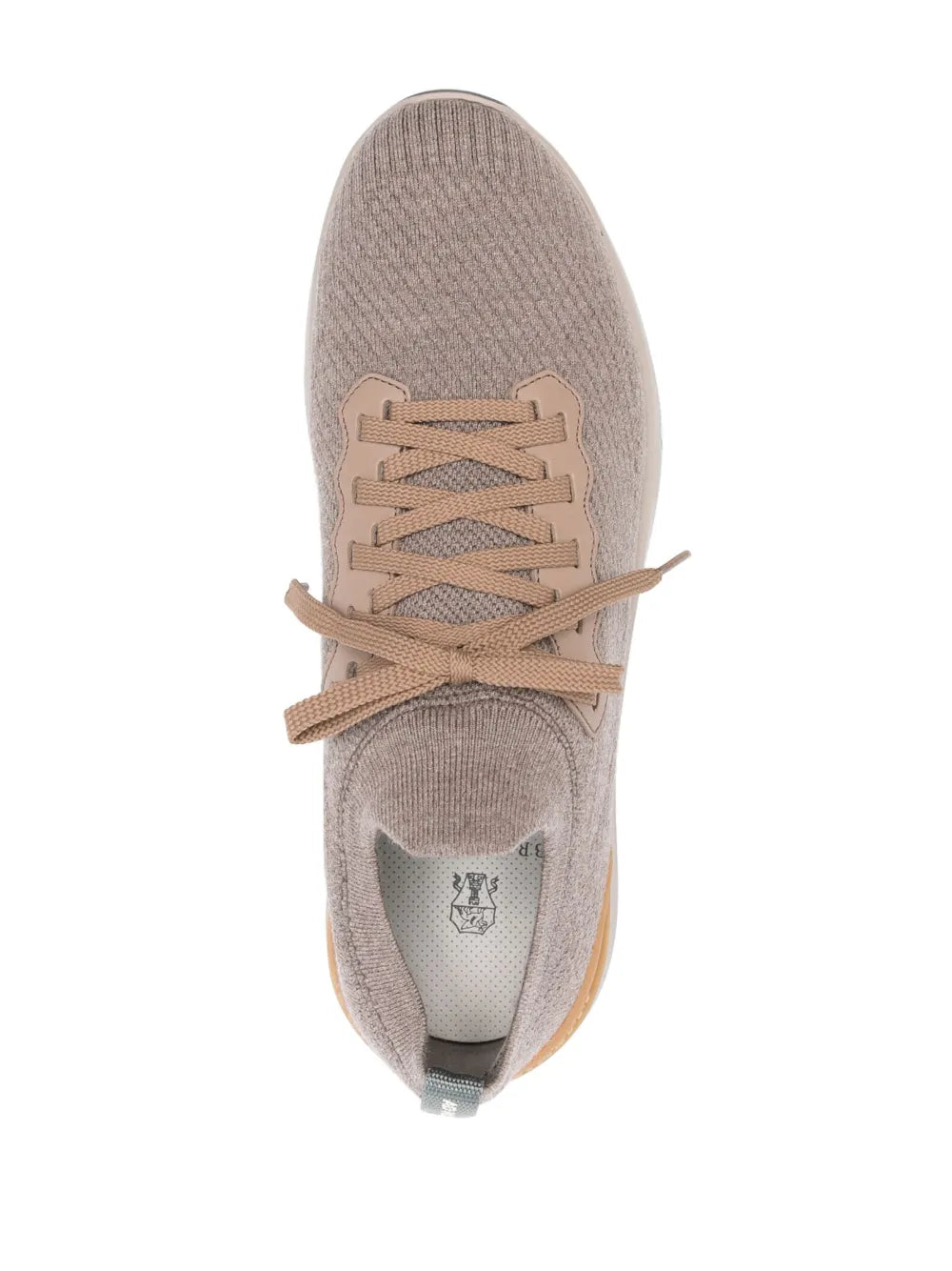 Brunello Cucinelli Knitted-Upper Sneakers