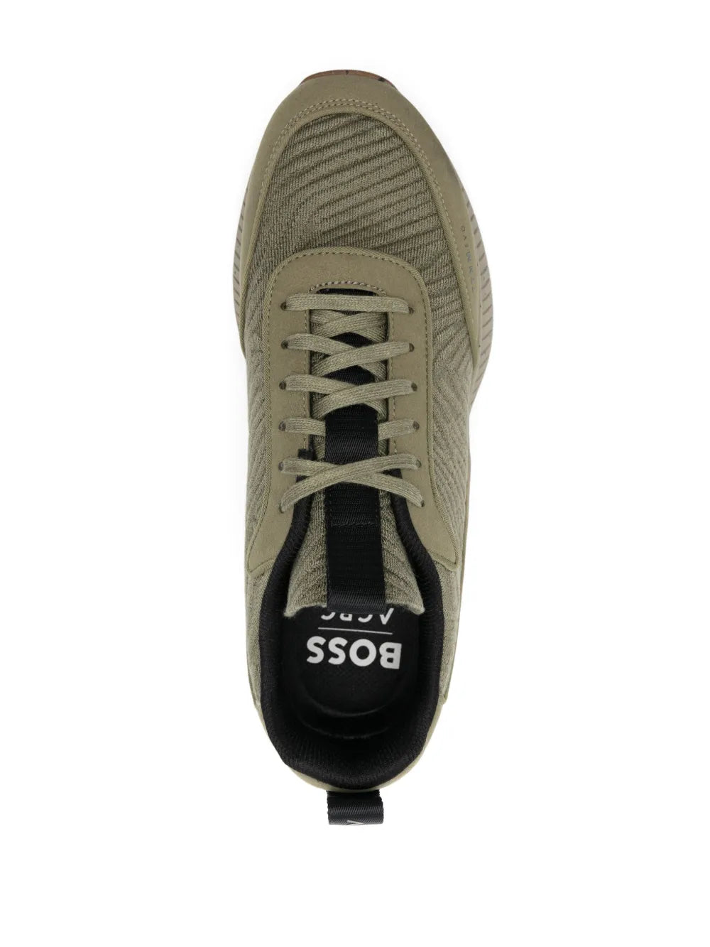 Boss X Acbc Speckled-Effect Sneakers