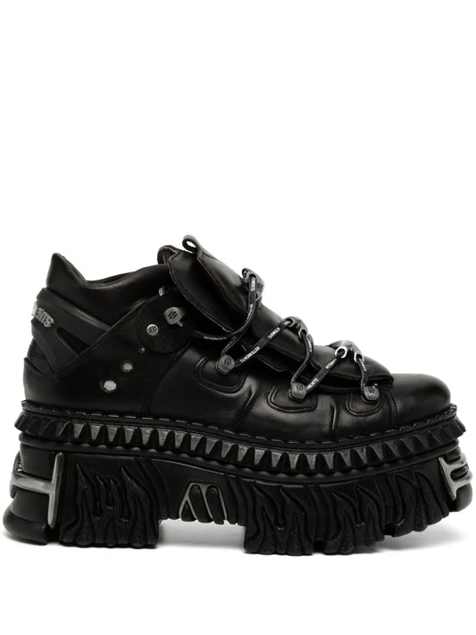Vetements X New Rock Leather Sneakers