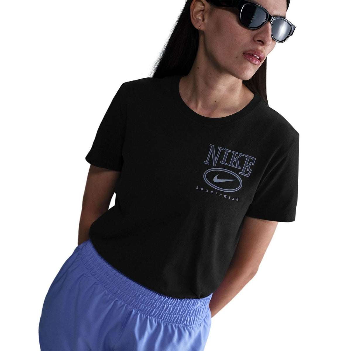 Nike Club Crew Neck Short Sleeve Competition T-Shirt